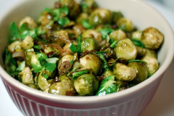 Duck Fat Brussel Sprouts 1109