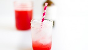 Rhubarb Raspberry Soda