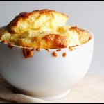 Cheese Soufflé with Parmesan Crust
