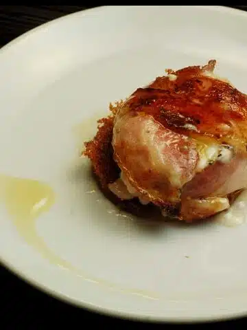Goat Cheese with Pancetta