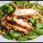 Grilled Chicken and Zucchini Salad