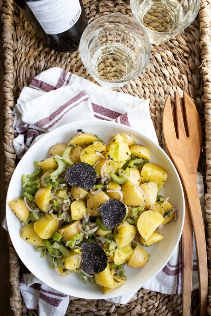 Black Truffle Potato Salad