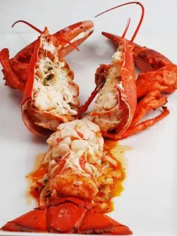 Lobster Azorean Style with Joe&rsquo;s Spicy Portuguese Sauce