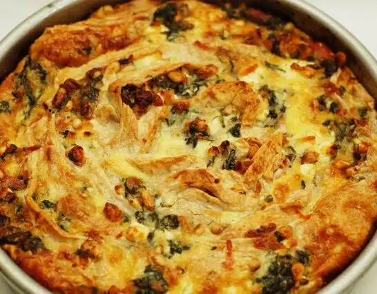 Homemade Spinach Spanakopita