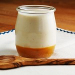 Vanilla Bean Buttermilk Panna Cotta with Passion Fruit Gelee
