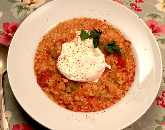 lentil and chorizo soup 1 0209