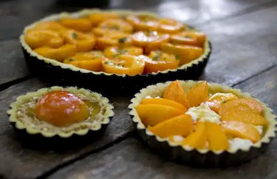 Apricot and Thyme Tart