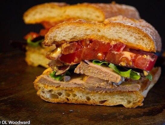 Spicy Pork Tenderloin Sandwich