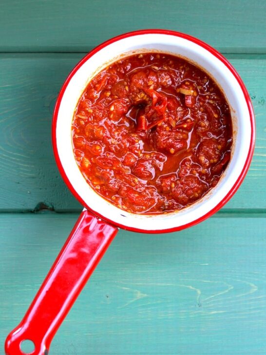 Homemade Roasted Tomato Sauce
