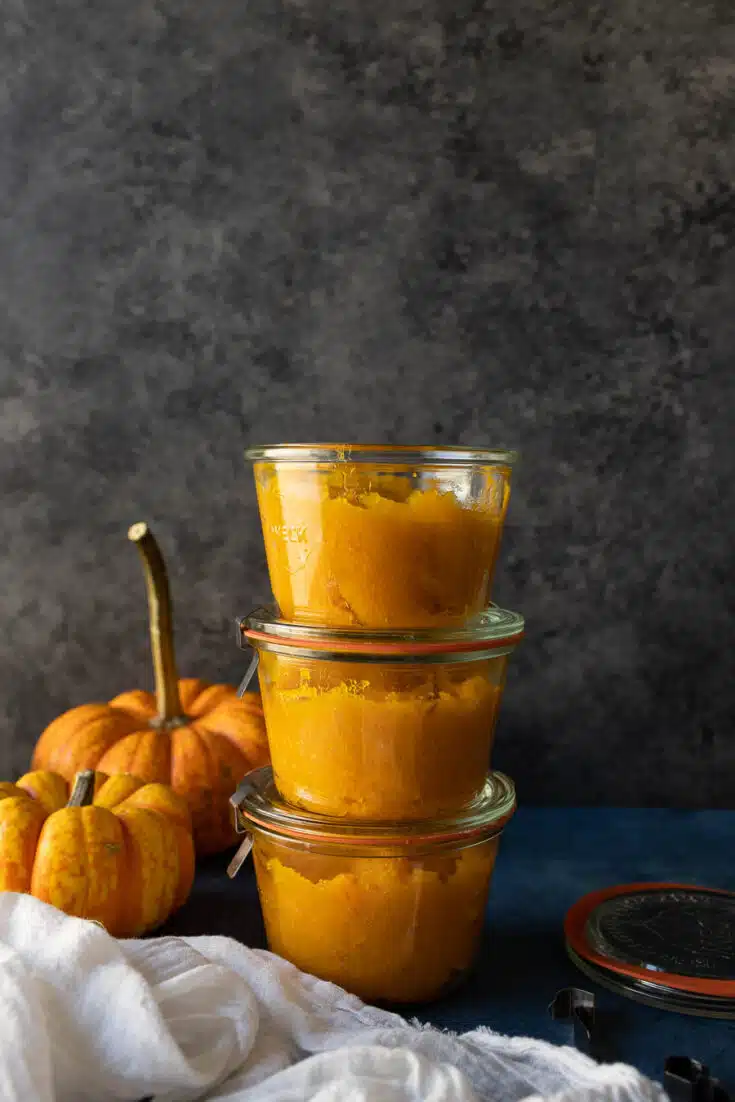 homemade pumpkin puree