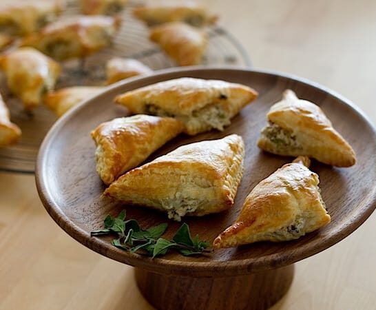 Olive and Goat Cheese Turnovers