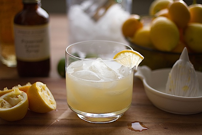 Preserved Meyer Lemon Cocktail
