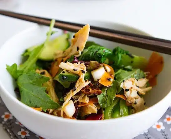 Healthy Asian Chicken Salad