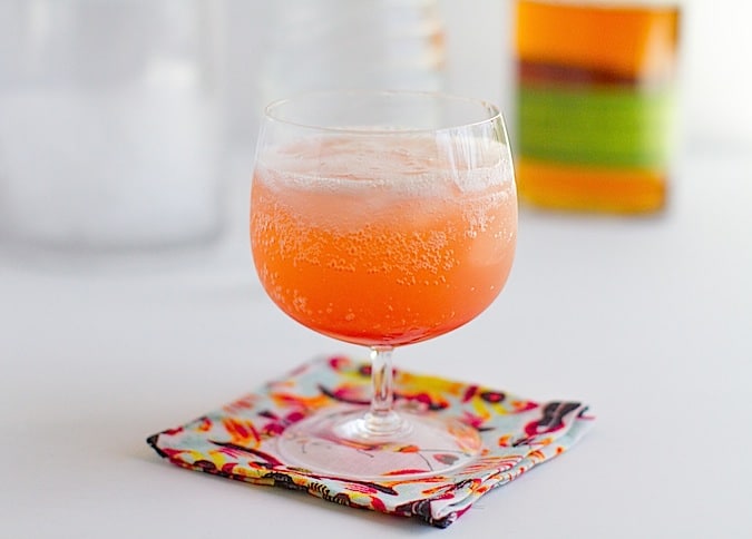 Rhubarb Rye Cocktail