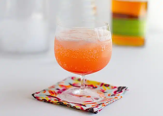 Rhubarb Rye Cocktail