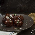 Slow Braised Italian Meatballs