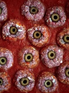 Bloody Eyeballs with a Side of Worms