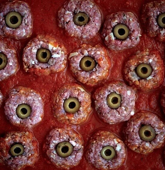 Bloody Eyeballs with a Side of Worms