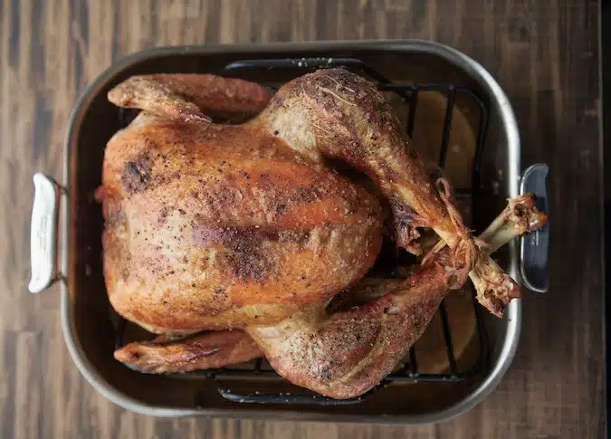 Dry Brined Roasted Turkey