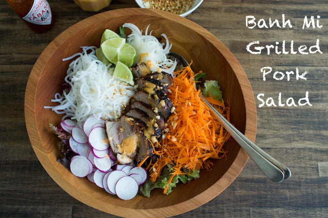 Banh Mi Grilled Pork Salad