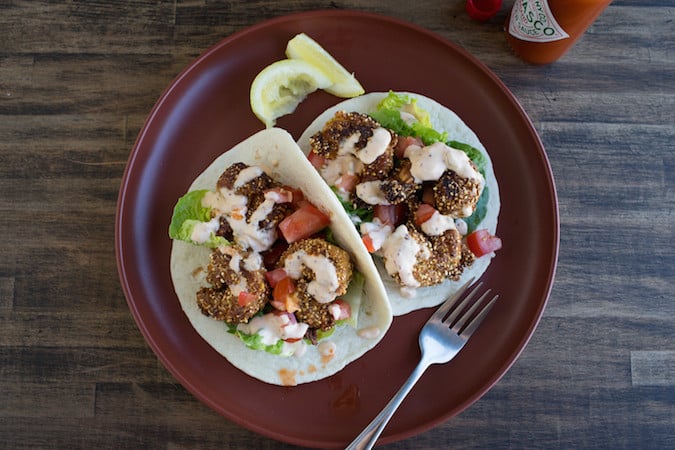 Shrimp Po’Boy Tacos
