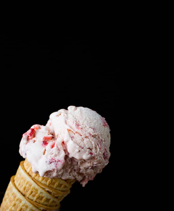 Strawberry Ice Cream | Chez Us