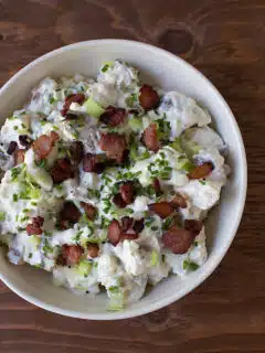 Baked Potato Salad | Chez Us
