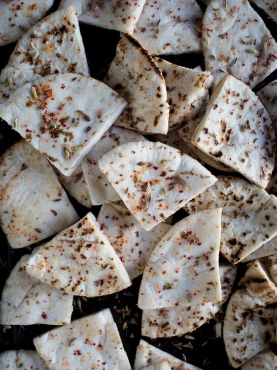 Spiced Pita Chips