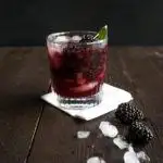 Blackberry Sage Bourbon Smash