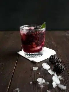 Blackberry Sage Bourbon Smash
