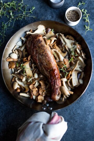 Pork Tenderloin with Mushroom Sauce