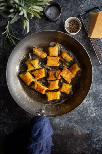 Easy Pumpkin Ricotta Gnocchi