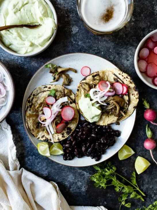Maitake Tacos
